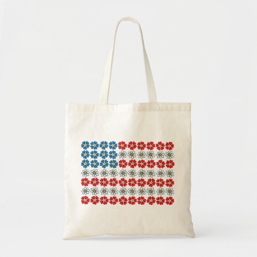 Amerikaanse vlag patriottisch tote bag (Voorkant)