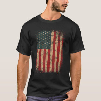 Amerikaanse vlag Patriottisch vernederd Amerika T-shirt