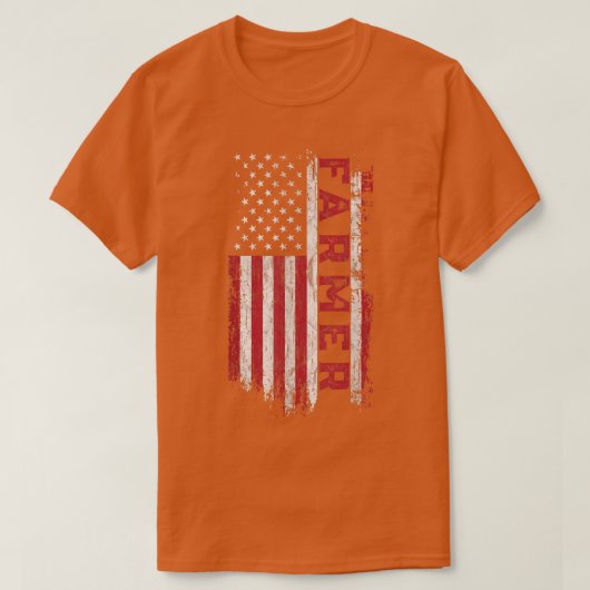 Amerikaanse vlag patriottisch vierde ju t-shirt (Design voorkant)