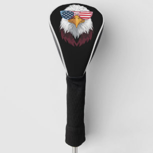 Amerikaanse Vlag Patriottische Adelaar 4 juli Golfheadcover
