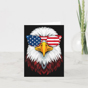 Amerikaanse Vlag Patriottische Adelaar Shirt Manne Kaart