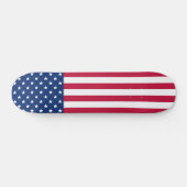 Amerikaanse vlag Patriottische Amerikaanse sterren Skateboard (Horizontaal)