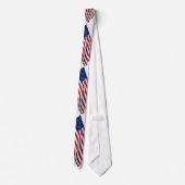Amerikaanse Vlag Patriottische Halsband Stropdas (Achterkant)