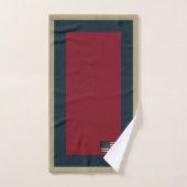 Amerikaanse vlag Patriottische handdoek set (Handdoek)