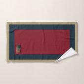 Amerikaanse vlag Patriottische handdoek set (Handdoek)