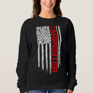  Amerikaanse vlag - Patriottische kraan Trui