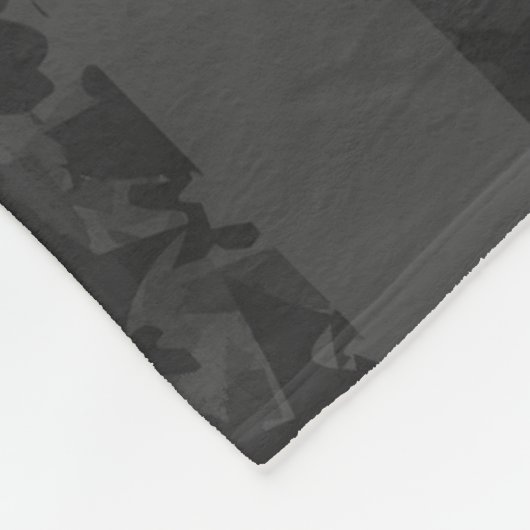 Amerikaanse vlag, patriottische militaire adelaar fleece deken (Hoek)