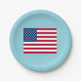 Amerikaanse Vlag Patriottische Partij  Papieren Bo Bordje