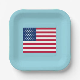 Amerikaanse Vlag Patriottische Partij  Papieren Bo Bordje