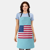 Amerikaanse Vlag Patriottische Partij  Schort (Gedragen)