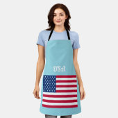 Amerikaanse Vlag Patriottische Partij  Schort (Gedragen)