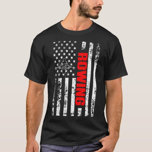 Amerikaanse vlag - Patriottische roeping T-shirt (Voorkant)