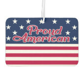 Amerikaanse vlag patriottische sterren & strepen t luchtverfrisser (Achterkant)