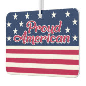 Amerikaanse vlag patriottische sterren & strepen t luchtverfrisser (Links)