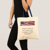 Amerikaanse vlag patriottische tas (Voorkant (product))