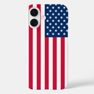 Amerikaanse vlag Patriottische Verenigde Staten iPhone 16 Hoesje
