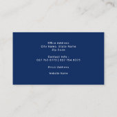 Amerikaanse vlag Patriottische Verkiezingscampagne Visitekaartje (Achterkant)