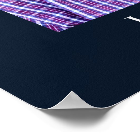 Amerikaanse Vlag Patriottische Viering van het Lev Poster (Hoek)