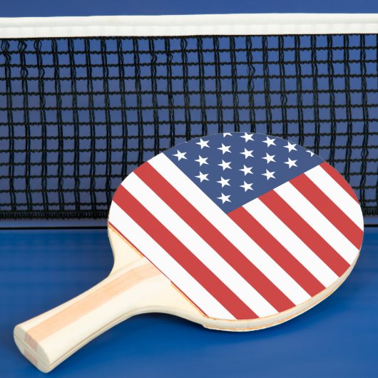 Amerikaanse vlag patritoic PING PONG PADDLE Tafeltennisbatje (Insitu)