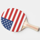 Amerikaanse vlag patritoic PING PONG PADDLE Tafeltennisbatje (Zijkant)