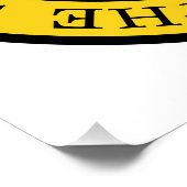 Amerikaanse vlag perfect poster (Hoek)