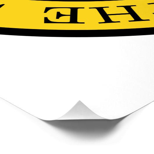 Amerikaanse vlag perfect poster (Hoek)