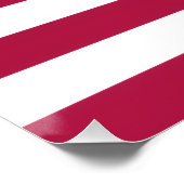 Amerikaanse vlag perfect poster (Hoek)
