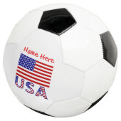 Amerikaanse vlag Persoonlijk gemaakt Voetbal (Drie kwart)