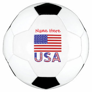 Amerikaanse vlag Persoonlijk gemaakt Voetbal