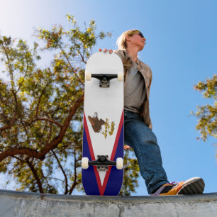 Amerikaanse vlag persoonlijk skateboard