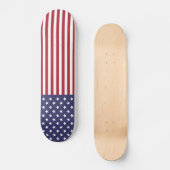 Amerikaanse vlag persoonlijk skateboard (Voorkant)