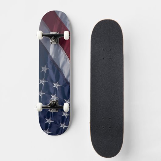 Amerikaanse vlag. persoonlijk skateboard (Voorkant)