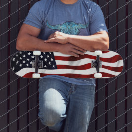 Amerikaanse vlag persoonlijk skateboard