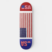 Amerikaanse vlag persoonlijk skateboard (Voorkant)