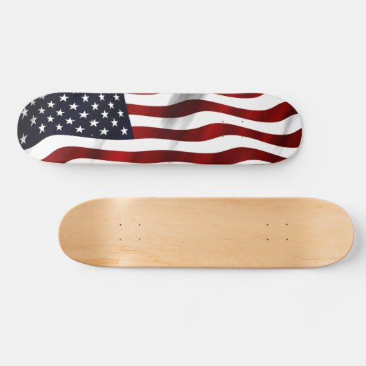 Amerikaanse vlag persoonlijk skateboard (Horizontaal)