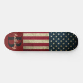 Amerikaanse vlag persoonlijk skateboard (Horizontaal)