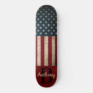 Amerikaanse vlag persoonlijk skateboard