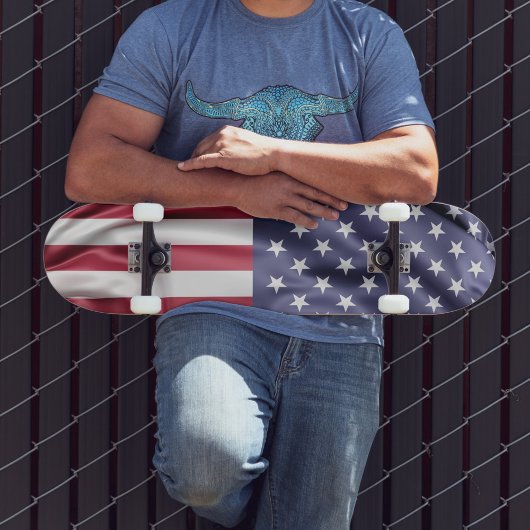 Amerikaanse vlag persoonlijk skateboard