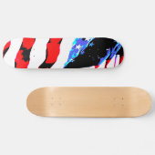 Amerikaanse vlag persoonlijk skateboard (Horizontaal)