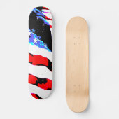 Amerikaanse vlag persoonlijk skateboard (Voorkant)