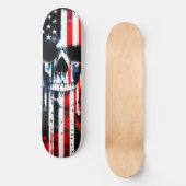 Amerikaanse vlag persoonlijk skateboard (Voorkant)