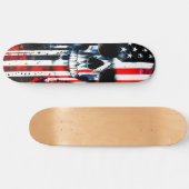 Amerikaanse vlag persoonlijk skateboard (Horizontaal)