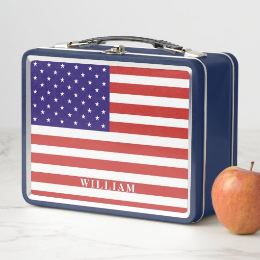 Amerikaanse Vlag Persoonlijke Kinderen (In situ)