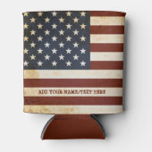  Amerikaanse vlag Persoonlijke Koelbox Blikjeskoeler (Voorkant)