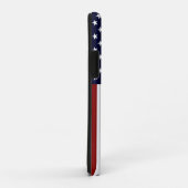 Amerikaanse vlag Persoonlijke naam of monogram Case-Mate iPhone Case (Achterkant/rechts)