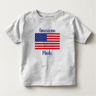 Amerikaanse vlag peuter t-shirt