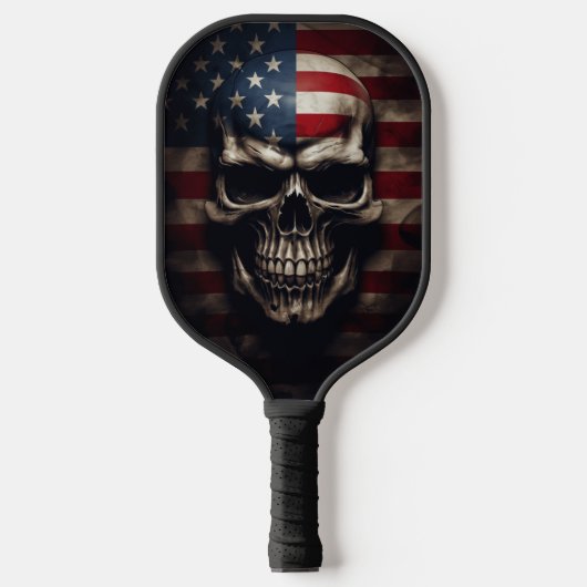 Amerikaanse vlag pickleball paddle (Voorkant)