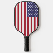 Amerikaanse vlag pickleball paddle (Voorkant)