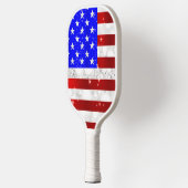 Amerikaanse vlag pickleball paddle (Links)
