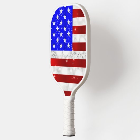 Amerikaanse vlag pickleball paddle (Links)